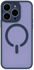 ObaStyle Semiclear Ματ Θήκη MagSafe για iPhone 16 Pro Max - Σκούρο Μπλε