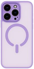 ObaStyle Semiclear Ματ Θήκη MagSafe για iPhone 15 Pro Max- Βιολετί