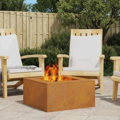 Φωτιά Μπολ Σκ rusty 60 x 60 x 30 cm Ατσάλι Σκληρυθέν στον Αέρα 858919