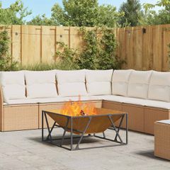 Φωτιά Μπολ Σκ rusty 80 x 80 x 40 cm Ατσάλι Σκληρυθέν στον Αέρα 858995
