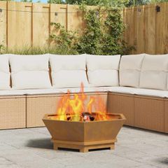 Φωτιά σε μπολ Σκ rusty 75 x 75 x 28 εκ. 858997