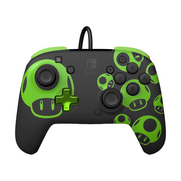 PDP: Rematch - Wired Controller Super Mario 1UP (Glows in the dark) [For Switch]