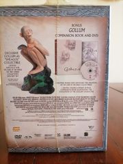 The Lord Of The Rings Two Towers Collector’s DVD Extended Set And Bonus Gollum Companion Book And Dvd