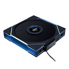 Lian Li UNI FAN TL-LCD Wireless Reverse 140 Black (1pc) Case Fan - No Controller Included