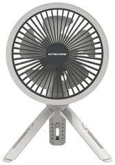 NiteCore NEF10 Ανεμιστηράκι USB Επαναφορτιζόμενο με Φωτισμό 10.000 mAh - Λευκό