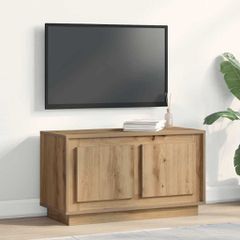 Ντουλάπι TV 80 x 35 x 45 cm artisan δρυς Επεξεργασμένο ξύλο 862129