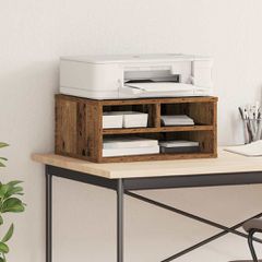 Σταντ Εκτυπωτή Παλιό ξύλο 49 x 40 x 22.5 εκ Επεξεργασμένο Ξύλο 862270