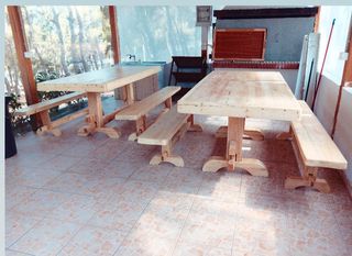 μοναστηριακα τραπέζια μπαγκακια παραδοσιακά όλες διάστασης τιμές σιζιτισιμες χρώματα σχέδια καλέστε μας ότι ώρα επιθυμείτε