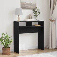 Τραπέζι κονσόλας Μαύρη Οξυά 78 x 30 x 80 εκ. Επεξεργασμένο Ξύλο 862659