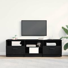Ντουλάπι TV Μαύρο 150 x 33.5 x 45 εκ. Επεξεργασμένο ξύλο 862744