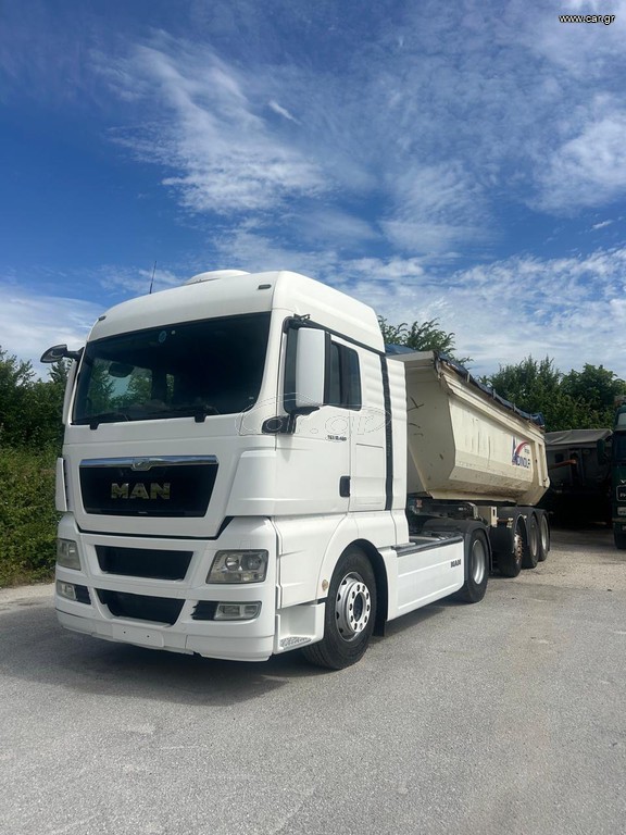 Ανατροπή MAN 2014 18.480 TGX, Εισαγωγής ΕΠΕΤ ρεταρντερ κλίμα, αντλία ανατροπής