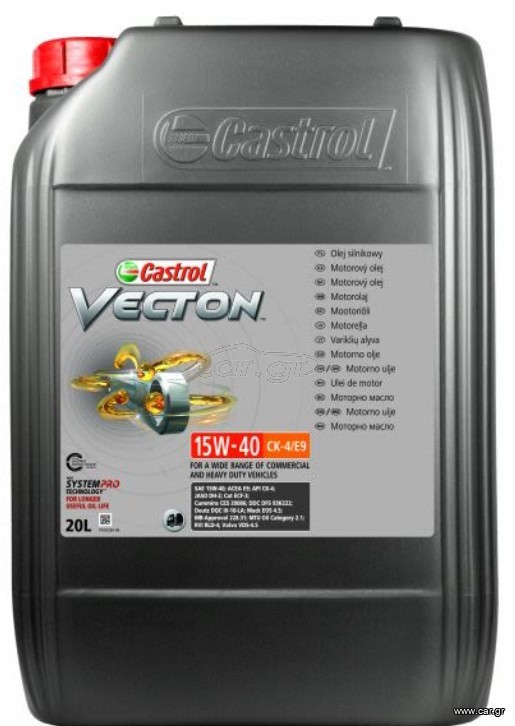 VECTON 15W40 CK-4/E9 20L