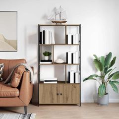 Ράφι Βιβλίων 80 x 30 x 155,5 εκ Επεξεργασμένο Ξύλο Artisan Oak 868442