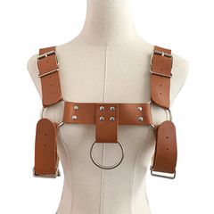Fashion Fetish Harness – Brown Edition
