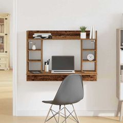 Επιτοίχιο γραφείο Παλαιό ξύλο 105 x 48 x 75 εκ. 869192