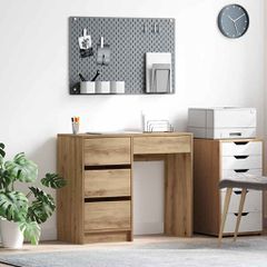 Γραφείο Artisan Oak Επεξεργασμένο Ξύλο 90 x 37.5 x 75 εκ 869497