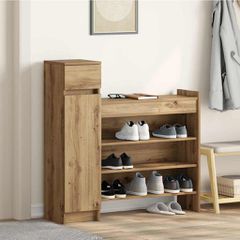 Ντουλάπα Παπουτσιών με συρτάρι Artisan Oak 100,5 x 28 x 100 εκ 871387