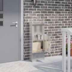 Θυρίδα Πακέτων Ασημί 44,5 x 29 x 110,5 εκ Ανοξείδωτο ατσάλι 874930