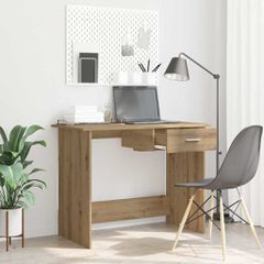 Γραφείο Artisan Oak 100 x 50 x 76 εκ. Επεξεργασμένο Ξύλο 875249