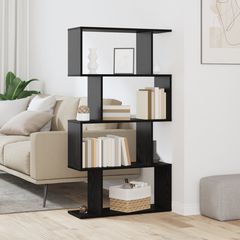 Βιβλιοθήκη Μαύρη δρυς 70 x 24 x 129 εκ. Επεξεργασμένο ξύλο 879670