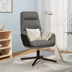 Πολυθρόνα Relax Ανοιχτό Γκρι Υφασμάτινη 341148