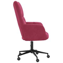 Πολυθρόνα Relax Μπορντό Βελούδινη 328177-thumb-3