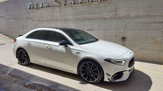 Mercedes-Benz A 180 2021 AMG LINE-LOOK A35-ΖΑΝΤΕΣ 19-ΚΑΜΕΡΑ-ΔΕΡΜΑ