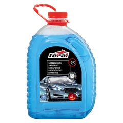 Feral Καθαριστικό Και Αντιπαγωτικό Παρμπρίζ -9°C 4lt 1 Τεμάχιο