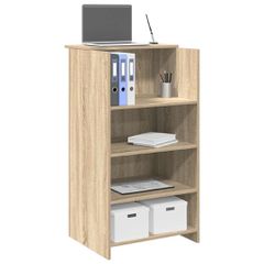 Γραφείο Υποδοχής από Ξύλο Sonoma Δρυς 55x50x103,5 εκ. από Τεχνητό Ξύλο 859017