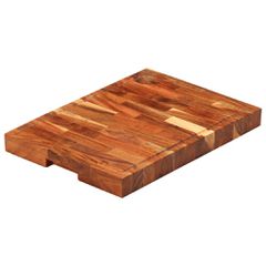 Επιφάνεια Κοπής 42x30x4 εκ. από Μασίφ Ξύλο Ακακίας 376054