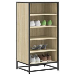 Παπουτσοθήκη Sonoma Δρυς 48x38x97,5 εκ. από Επεξεργασμένο Ξύλο 849205
