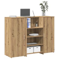 Γραφείο υποδοχής 135x50x103,5 εκ. Επεξεργασμένο Ξύλο 3324195