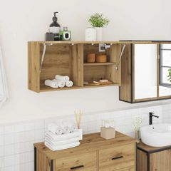 Ντουλάπι τοίχου μπάνιου Artisan Oak Κατασκευασμένο ξύλο 860093