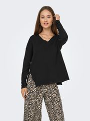 Only Amalio Life Γυναικεία V Neck Μακρυμάνικη Μπλούζα 15340735