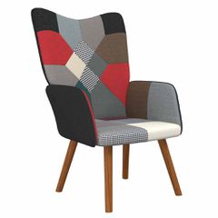 Πολυθρόνα Relax Σχέδιο Patchwork Υφασμάτινη 328195