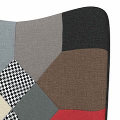 Πολυθρόνα Relax Σχέδιο Patchwork Υφασμάτινη 328195-thumb-5