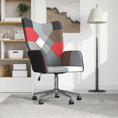 Πολυθρόνα Relax Σχέδιο Patchwork Υφασμάτινη 328205-thumb-1