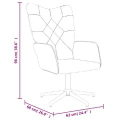 Πολυθρόνα Relax Σχέδιο Patchwork Υφασμάτινη με Σκαμπό 328188-thumb-8