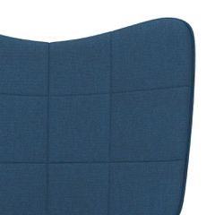Πολυθρόνα Relax Μπλε Υφασμάτινη 327923-thumb-5