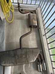 Εξάτμιση και downpipe scirocco