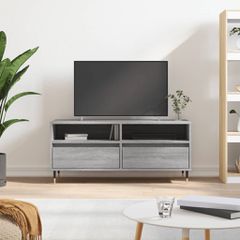 Έπιπλο Τηλεόρασης Γκρι Sonoma 100x34,5x44,5 εκ. Επεξεργ. Ξύλο 831234