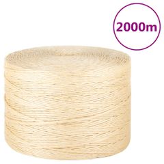 Σχοινί 3 χιλ. 2000 μ. από 100% Σιζάλ 155007