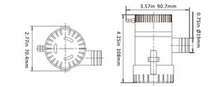 Αντλία Σεντίνας SEAFLO 1900 Λίτρα/Ώρα 500 GPH 12