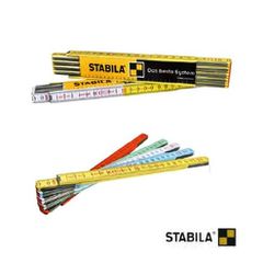 Μέτρο ξύλινο 2m STABILA πολύχρωμο-thumb-2