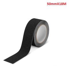 Αυτοκόλλητη αντιολισθητική ταινία μαύρη 50mmX18M