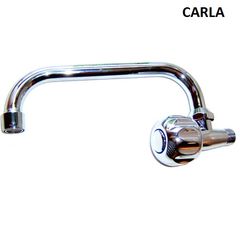 Βρύση νεροχύτη 1/2" ίντσας τοίχου CARLA μονή