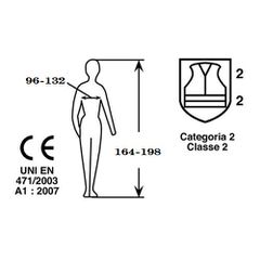 Γιλέκο φωσφοριζέ XL FFGroup 38185-thumb-1