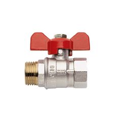 Βάνα σφαιρική REMER με πεταλούδα Α-Θ