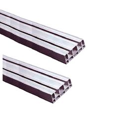 Σιδηρόδρομος κουρτίνας διπλός πλαστικός