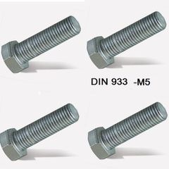 Βίδα γαλβανιζέ εξάγωνη 5,0mm